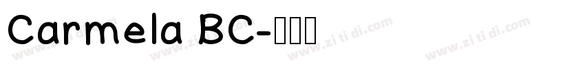 Carmela BC字体转换